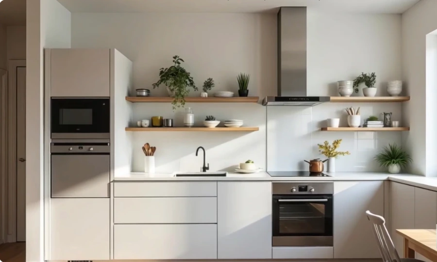 Remodeled kitchen in Portland, OR